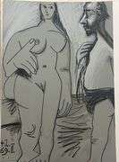 Picasso Au Baiser d'Avignon Lithograph from 1972 Portfolio