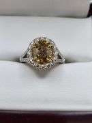 Timeless Diamond Halo Engagement Ring