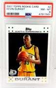 Kevin Durant 2007 Rookie Basketball Card, 8 NM-MT