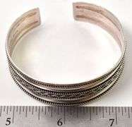 Cuff Bracelet in Sterling Silver