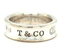 Tiffany & Co 1837 band in sterling silver