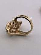 CERTIFIED BRAND NEW 14K YELLOW GOLD DIAMOND RING