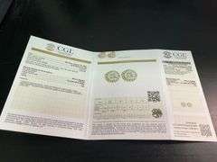 CERTIFIED BRAND NEW 14K YELLOW GOLD DIAMOND STUDS