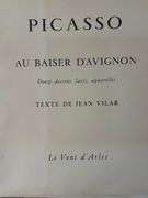 Picasso Au Baiser d'Avignon Lithograph from 1972 Portfolio