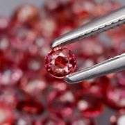 Real! Untreated! 5.09ct rose red Sapphire set!