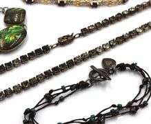 Group lot of 6 Vintage 925 sterling silver bracelets