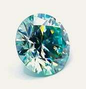 Magnificent Museum Size 21.05 Ct VVs1 Near Flawless Mint Green Lab Simulated Diamond Solitaire