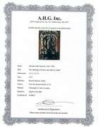 Original plate Signed Salvador Dalí Lithograph from the Romeo & Juliet Rizzoli Edition, Milan 1975