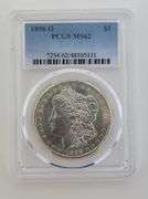1898-O Morgan Silver Dollar, PCGS MS62
