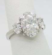 Classic Three Stone Diamond Ring Featuring 3.64CTW of Diamonds
