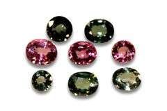 Jewel-tone Natural Tourmaline - Lot of 8