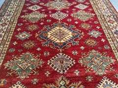 Exquisite Fine Super Kazak Rug 5.1x6.8