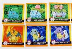 Pokémon 1999 Evolution Stickers