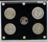 United States 20TH Century Dollar Coins, Capital Plastics Holder