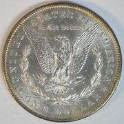 Very Scarce Choice BU 1879-S (reverse of 1878) Morgan Silver Dollar