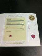 CERTIFIED NATURAL RUBY 2.34 CARAT HEART SHAPE.