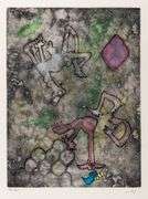 Exclusive Roberto Matta Signed Etching & Aquatint, 1974