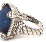 Judith Ripka Sapphire cocktail ring