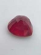 CERTIFIED NATURAL RUBY 2.64 CARAT HEART SHAPE.