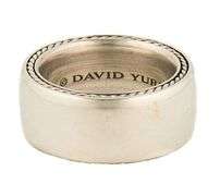 Gents David Yurman Streamline 11MM Polished Band Ring in Sterling
