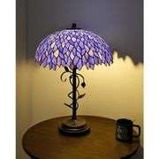 Wisteria Stained Glass Lamp
