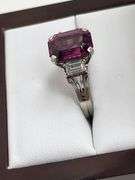 Handsome Garnet Gemstone Ring