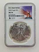 2022 American Silver Eagle, NGC MS70