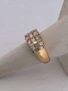 CERTIFIED BRAND NEW 18K YELLOW GOLD DIAMOND BAND / RING