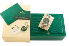 Rolex Datejust 126300, 41mm, Green Dial, Stainless Steel Men’s Watch