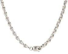 4.80MM Polished Fancy Curb Link Necklace in 14K