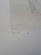 Investment! Very collectable remarkable limited edition Pierre-Auguste Renoir signed in the stone.