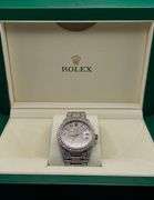 New Custom Iced Out Two-tone Bustdown Rolex Datejust 36mm