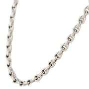 4.80MM Polished Fancy Curb Link Necklace in 14K