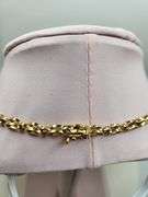 Handcrafted 18ct Gold necklace with over 10ctw of Pave & Baguette Diamonds – 40.3g of Solid Gold, si