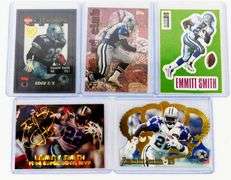 5 Emmitt Smith Football Cards