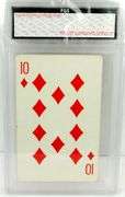 1953 Babe Ruth Brown & Bigelow Playing Card, Gem Mint 10