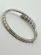 925 Sterling Silver Serpenti Style Snake Bangle