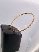 22K YELLOW GOLD BANGLE BRACELET