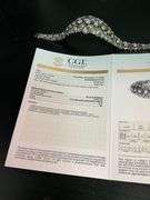 CERTIFIED WHITE GOLD DIAMOND VITAGE / ANTIQUE DIAMOND BRACELET