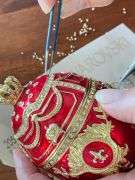 Royal 24kt Gold Egg with Austrian Crystals