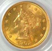 Virtual Gem BU 1902 $2.50 Liberty Gold Piece. PCGS MS64