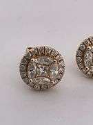 CERTIFIED BRAND NEW 14K YELLOW GOLD DIAMOND STUDS