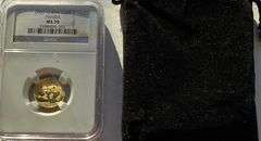 China 1/10 TH Gold Panda 2009 MS70.
