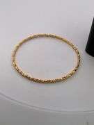 22K YELLOW GOLD BANGLE BRACELET