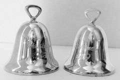 2 Reed & Barton Annual Christmas Bells, 1988-1989