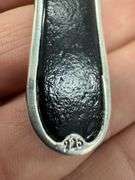 Sterling Silver 925 One of a Kind Dichroic Glass Pendant