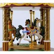 Revolving Carousel Musical Water Globe