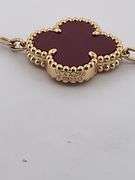 CERTIFIED BRAND NEW 18K YELLOW GOLD CLOVER LEAF BRACELET