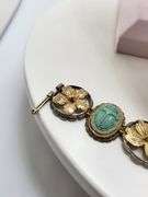 Investment! Very Rare Antique Egyptian Turquoise Necklace and Bracelet Set