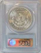 Much better nearly Gem BU 1889 Morgan Silver Dollar. PCGS MS64